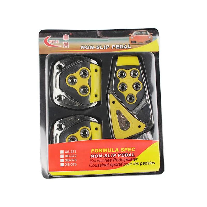 RASTP-Cheap Car Styling Racing Pedals Universal Manual Brake Pedals Foot Rest Auto Pedal Pads RS-ENL010
