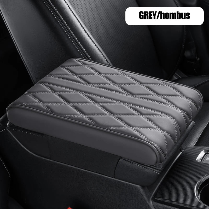 Car Strip Armrest Cushion Mat Auto Center Console Pad Memory Foam Armrest Box Hand Rest Pillow Universal Fit for Most Vehicles
