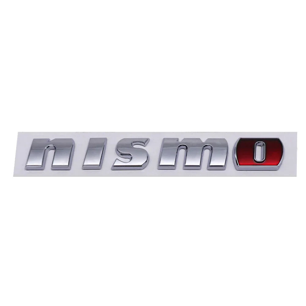ABS Car Body Emblem Trunk Badge Sticker Decoration for Nissan Nismo Sylphy Altima Sentra X-trail Juke Livina Sunny Navara