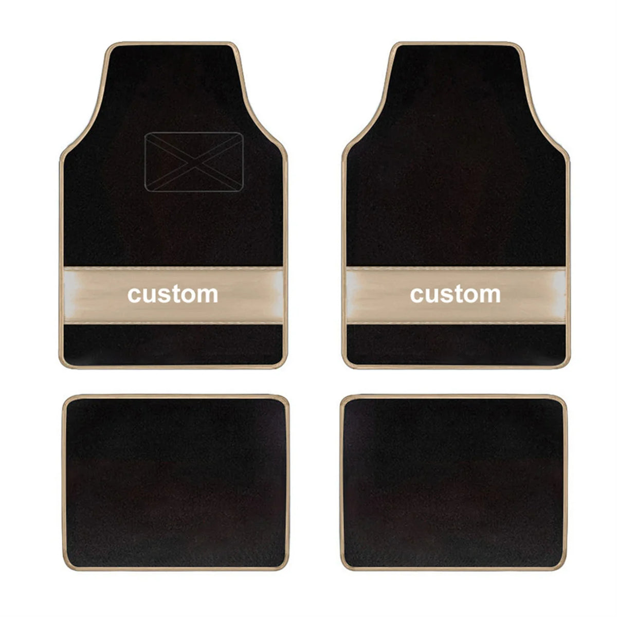 Car Floor Mats Universal Custom picture 4pcs Auto Carpet Interior Accessories Car Mats