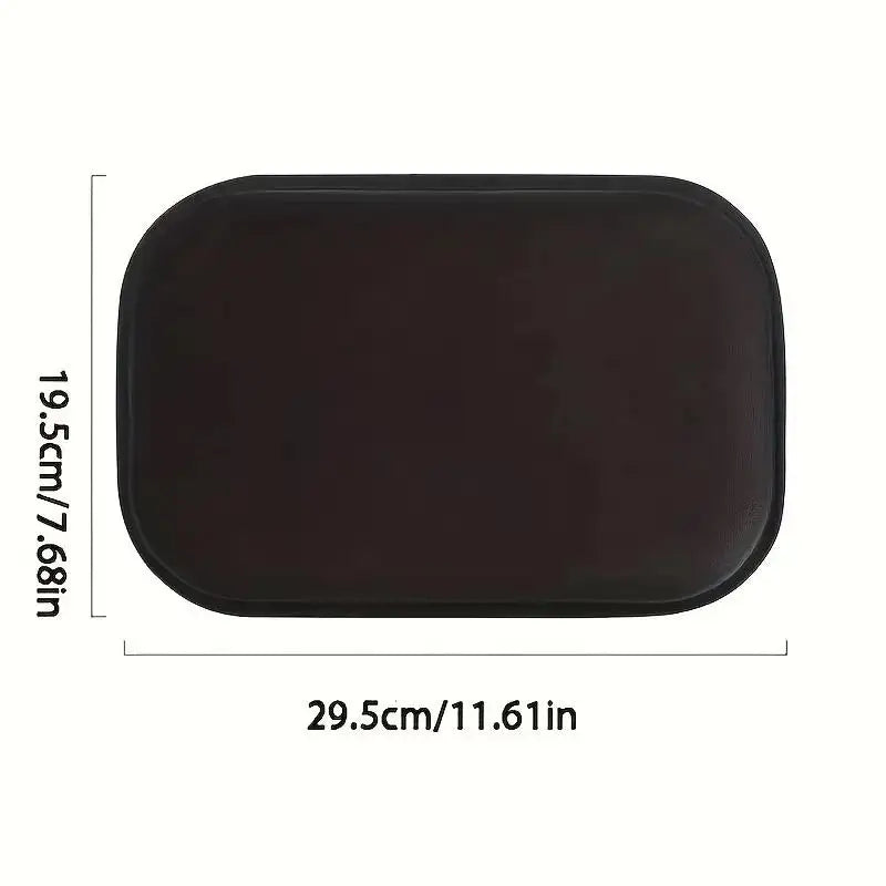 Car Central Console Armrest Pad Plush Warm Heightened Non-slip Universal Fit for Most Vehicles for Winter Long Drive Use