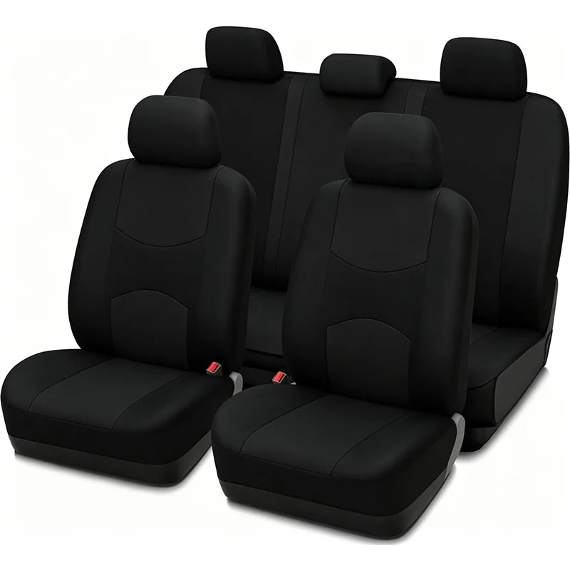 AUTOYOUTH Automobiles Seat Covers Full Car Seat Cover Universal Fit Interior Accessories Protector Color Gray Car-Styling