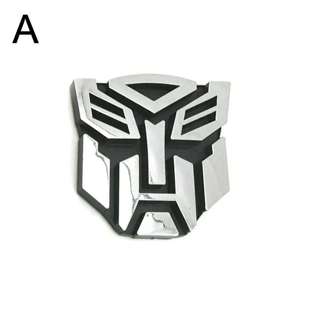 Car 3D Car Stickers Transformer Badge Decepticon Emblem Tail Decal Cool Autobots Logo Car Styling Motorcycle Car Accessories 