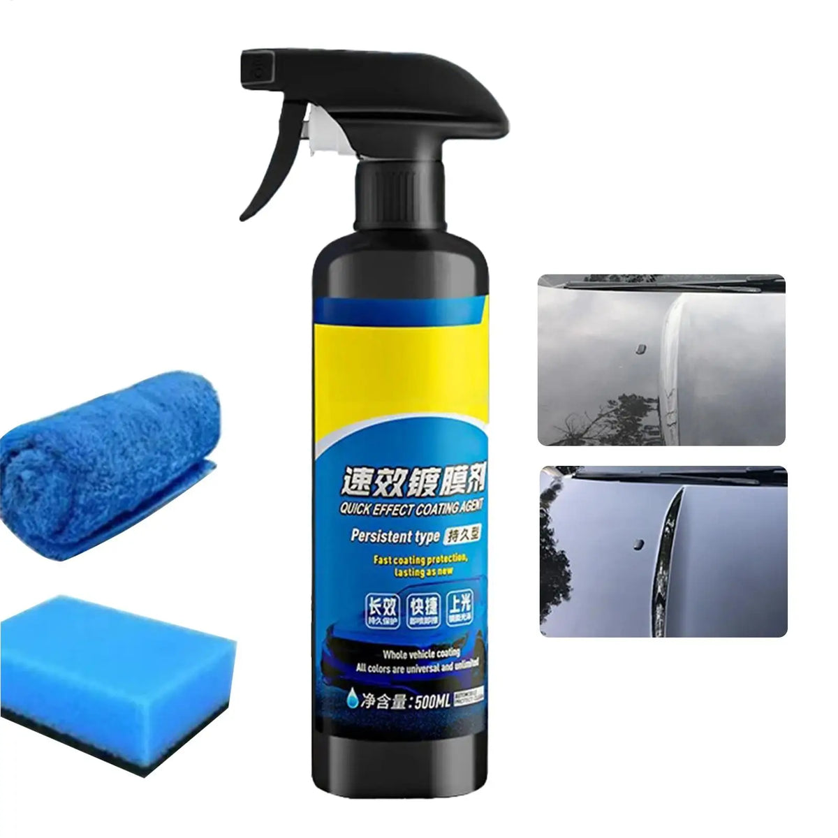 Spray Cera Anti-Risco 500ml - Efeito Rápido