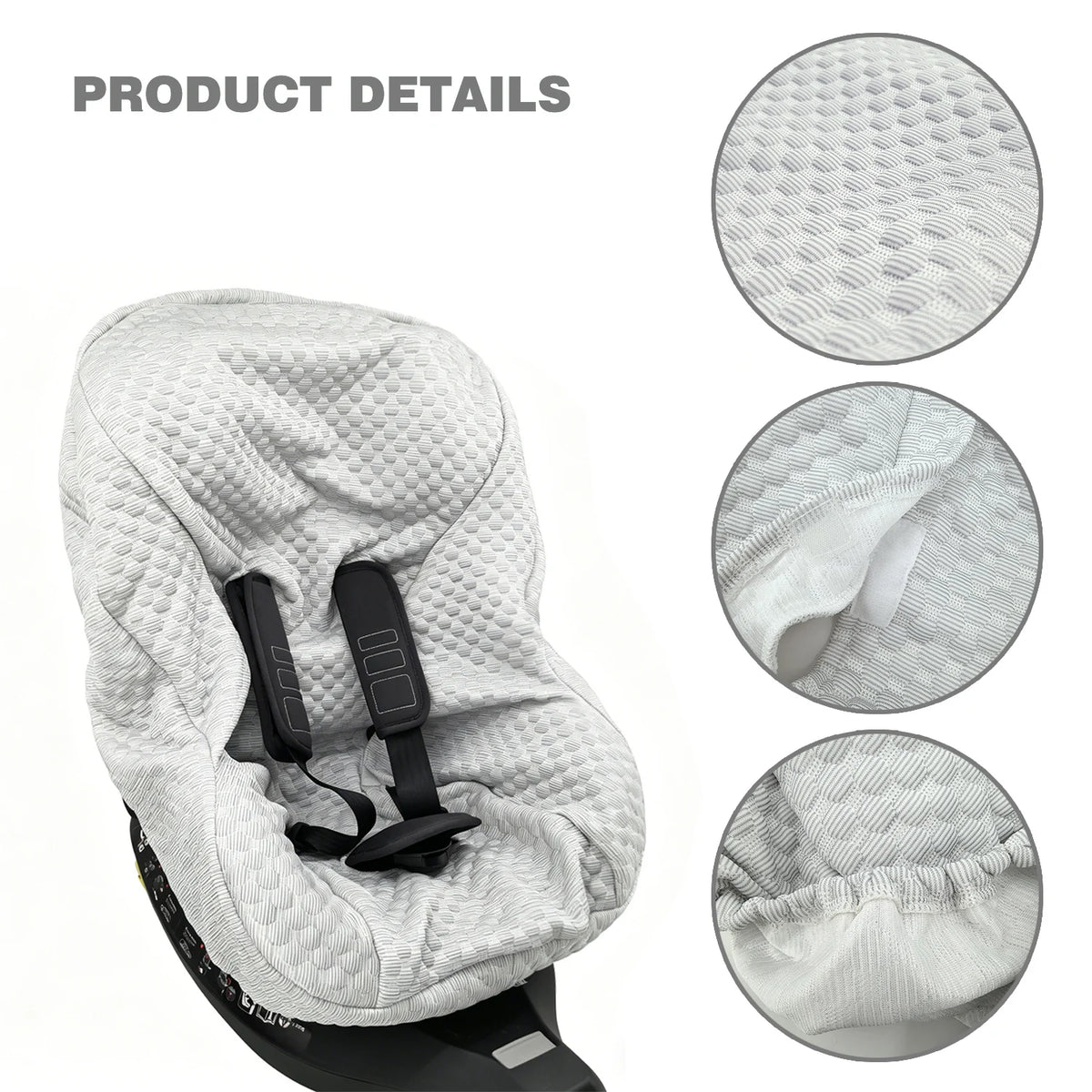 Baby Car Seat Cover, Car Seat Cover, Car Seat Cover for Children's Cars, Soft and Comfortable, Unisex