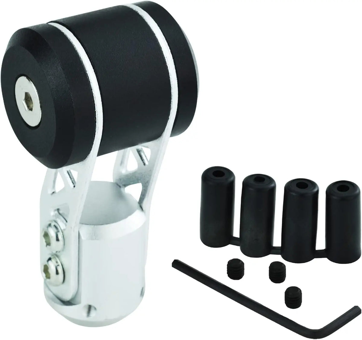 Shift Knob T-Shaped Car Gear Shifter Knob Aluminum Shift Stick Lever Knob for Most Manual Automatic Vehicles