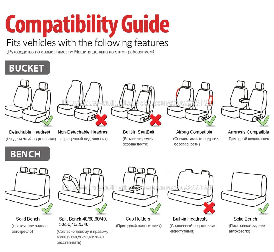 Universal Car Seat Covers Black Fashions Sports Seat Covers PVC Fabric Car Seat Cover Universal Interior Accessories