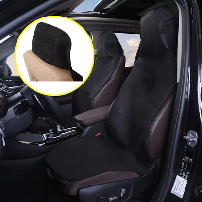 Waterproof Sweatproof Car Seat Cover Universal Fit for Cars, SUVs, Trucks Polyester Fabric Protector for Gym, Running, Swimming