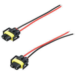 Car Headlight Brightening Wire Harness Halogen Lamp H4 Car Light Wire Set Modified Brightener Led Cross-Border Low Beam and High Beam