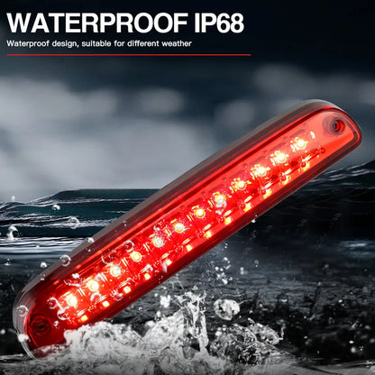 Rear Third 3rd High Stop Brake Light Lamp For Ford Ranger 1993-2011 F250 F350 F450 F550 Cargo DRL Additional Rear High Mount LED
