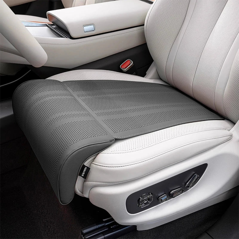 SEAMETAL Car Seat Cushion with Leg Support Universal Car Seat Protection Cover with Extension Leg Rest Padding Relieve Fatigue