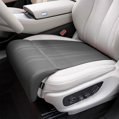SEAMETAL Car Seat Cushion with Leg Support Universal Car Seat Protection Cover with Extension Leg Rest Padding Relieve Fatigue