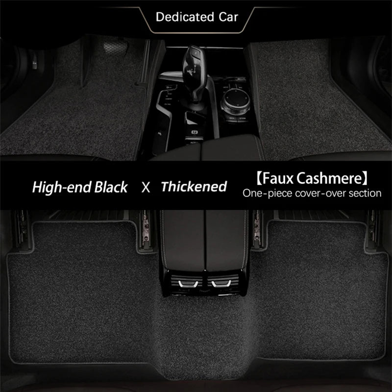 Car Floor Mats For Ford Fiesta 5 MK5 Ford Classic 2003~2008 Rugs Panel Footpads Carpet Cover Pad Anti-slip Foot Pads Accessories