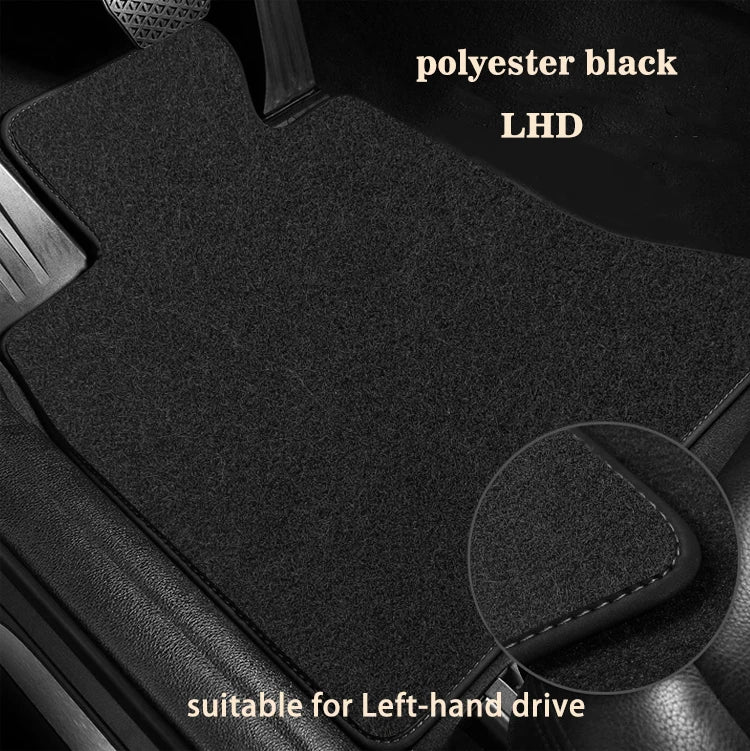 Car Floor Mats For Ford Fiesta 5 MK5 Ford Classic 2003~2008 Rugs Panel Footpads Carpet Cover Pad Anti-slip Foot Pads Accessories