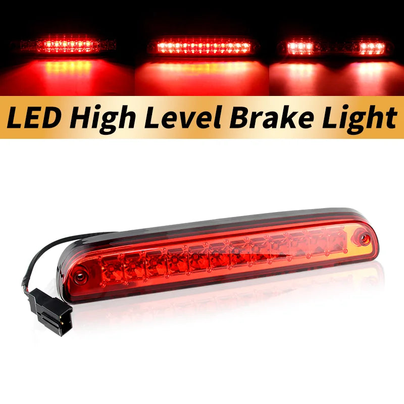 Rear Third 3rd High Stop Brake Light Lamp For Ford Ranger 1993-2011 F250 F350 F450 F550 Cargo DRL Additional Rear High Mount LED
