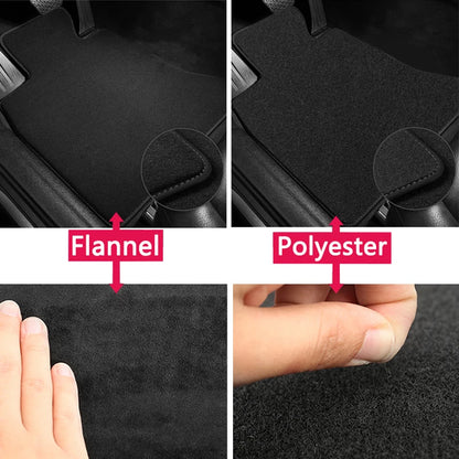 Car Floor Mats For Ford Fiesta 5 MK5 Ford Classic 2003~2008 Rugs Panel Footpads Carpet Cover Pad Anti-slip Foot Pads Accessories