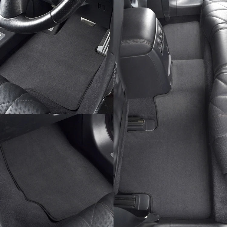 Car Floor Mats For Ford Fiesta 5 MK5 Ford Classic 2003~2008 Rugs Panel Footpads Carpet Cover Pad Anti-slip Foot Pads Accessories