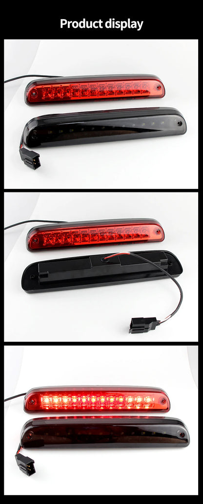 Rear Third 3rd High Stop Brake Light Lamp For Ford Ranger 1993-2011 F250 F350 F450 F550 Cargo DRL Additional Rear High Mount LED