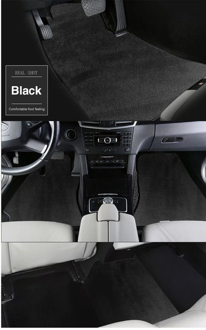 Car Floor Mats For Ford Fiesta 5 MK5 Ford Classic 2003~2008 Rugs Panel Footpads Carpet Cover Pad Anti-slip Foot Pads Accessories