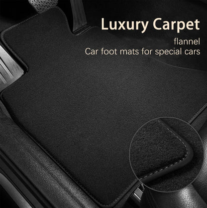 Car Floor Mats For Ford Fiesta 5 MK5 Ford Classic 2003~2008 Rugs Panel Footpads Carpet Cover Pad Anti-slip Foot Pads Accessories