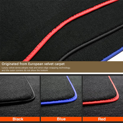 Car Floor Mats For Ford Fiesta 5 MK5 Ford Classic 2003~2008 Rugs Panel Footpads Carpet Cover Pad Anti-slip Foot Pads Accessories