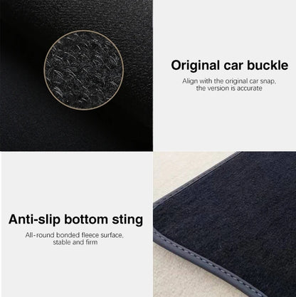 Car Floor Mats For Ford Fiesta 5 MK5 Ford Classic 2003~2008 Rugs Panel Footpads Carpet Cover Pad Anti-slip Foot Pads Accessories
