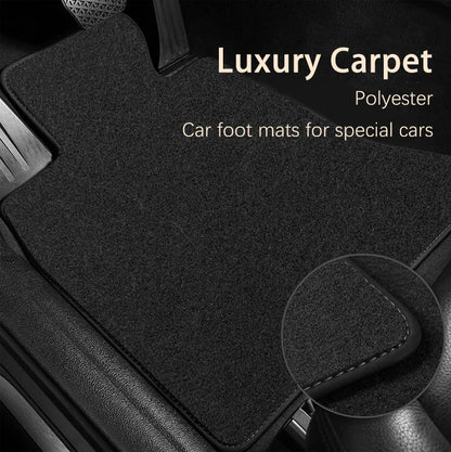 Car Floor Mats For Ford Fiesta 5 MK5 Ford Classic 2003~2008 Rugs Panel Footpads Carpet Cover Pad Anti-slip Foot Pads Accessories
