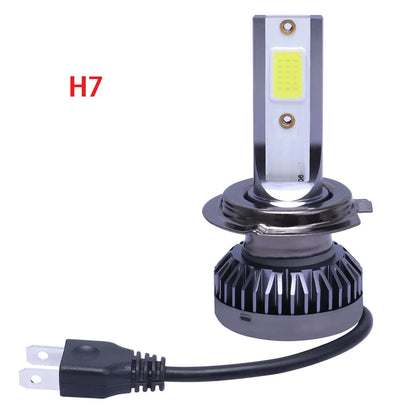 Kit Lâmpada LED H7 2 Peças 80W 12000LM 6000K - Mini para Farol