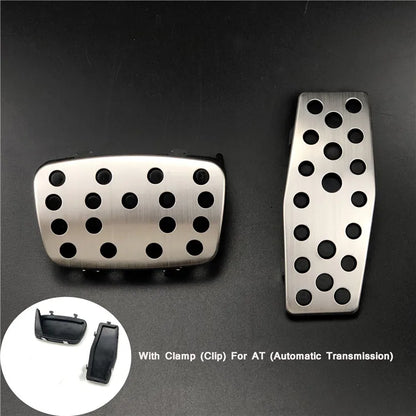 TOP Stainless steel Pedal Pads Cover MT For Chevrolet Cruze sedan hatchback OPEL Mokka 2013-2015 ASTRA J Insignia , Car Styling