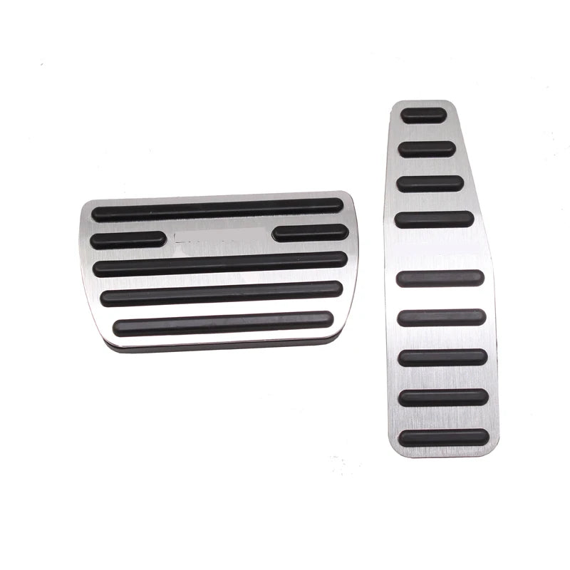 Car Accessories for Chevrolet Captiva Fuel Brake Foot Rest AT Pedals Plate Accelerator Brake Pedal Pads Covers Styling