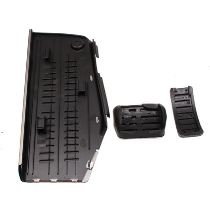 LHD Car Pad Foot Rest For Volkswagen Polo VW Golf 4 Bora Beetle RSi GTI R32 For Audi A3 SEAT Stainless Steel Pedal Pad