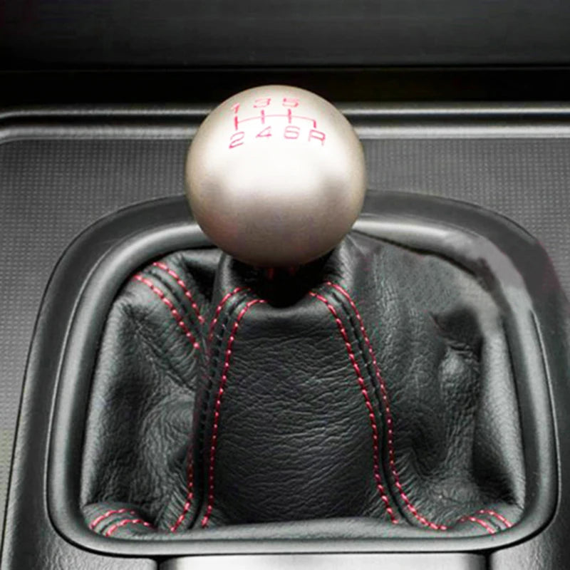 Manual Gear Shift Knob Round Aluminum Shift Knob Lever Handball For HONDA ACURA