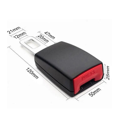 Car Safety Belt 23CM Seat Belt Extension Plug Buckle Seatbelt Clip Adjustable Extender Child Universal Lengthening