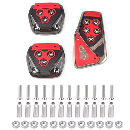 RASTP-Cheap Car Styling Racing Pedals Universal Manual Brake Pedals Foot Rest Auto Pedal Pads RS-ENL010