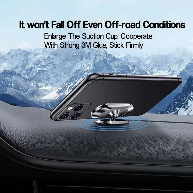 CHE01 360 Universal Car Phone Holder With Strong Magnetic Used To Install Mobile Phone Car Phone Holder Mobile Phone Accessories