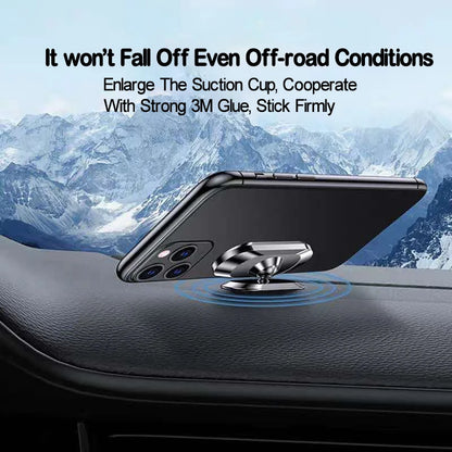 CHE01 360 Universal Car Phone Holder With Strong Magnetic Used To Install Mobile Phone Car Phone Holder Mobile Phone Accessories