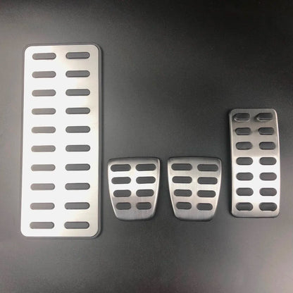 Stainless Steel Car Pedal Cover Pad for Kia K2 Rio SOUL Ray Venga KX3/Hyundai Verna Solaris I20 IX20 IX25 HB20 Creta Car Styling