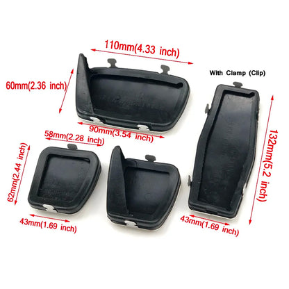 TOP Stainless steel Pedal Pads Cover MT For Chevrolet Cruze sedan hatchback OPEL Mokka 2013-2015 ASTRA J Insignia , Car Styling