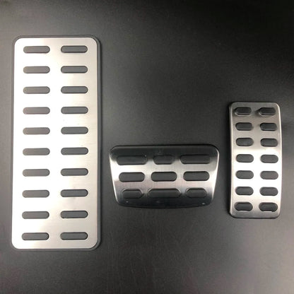 Stainless Steel Car Pedal Cover Pad for Kia K2 Rio SOUL Ray Venga KX3/Hyundai Verna Solaris I20 IX20 IX25 HB20 Creta Car Styling