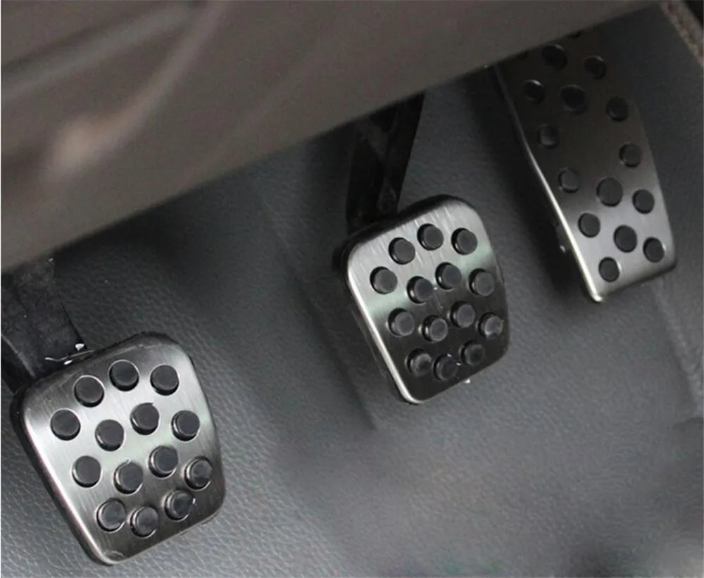 TOP Stainless steel Pedal Pads Cover MT For Chevrolet Cruze sedan hatchback OPEL Mokka 2013-2015 ASTRA J Insignia , Car Styling