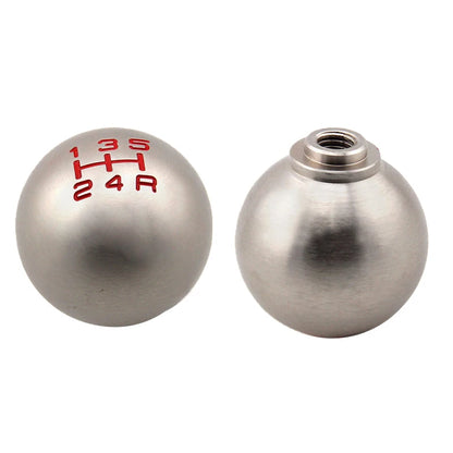 Manual Gear Shift Knob Round Aluminum Shift Knob Lever Handball For HONDA ACURA