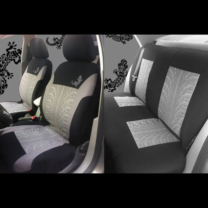 Car Seat Cover Set GeckoPattern Universal Car Seat Cover Full Set Auto Seat Cover Car Styling Interior Accessories