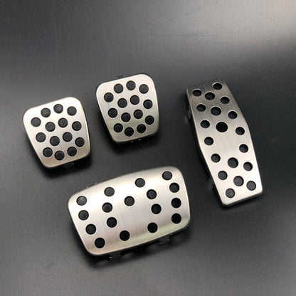 TOP Stainless steel Pedal Pads Cover MT For Chevrolet Cruze sedan hatchback OPEL Mokka 2013-2015 ASTRA J Insignia , Car Styling