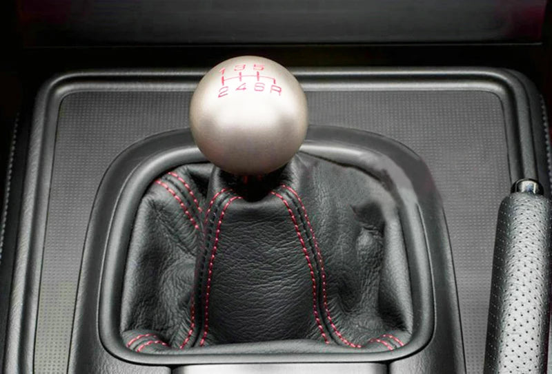 Manual Gear Shift Knob Round Aluminum Shift Knob Lever Handball For HONDA ACURA