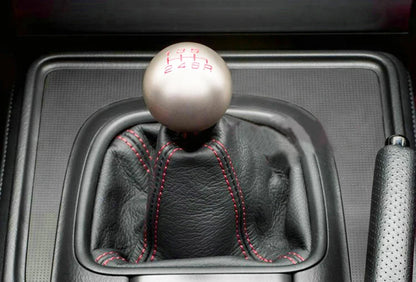 Manual Gear Shift Knob Round Aluminum Shift Knob Lever Handball For HONDA ACURA