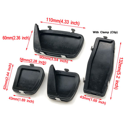 TOP Stainless steel Pedal Pads Cover MT For Chevrolet Cruze sedan hatchback OPEL Mokka 2013-2015 ASTRA J Insignia , Car Styling