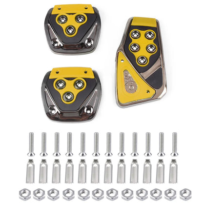 RASTP-Cheap Car Styling Racing Pedals Universal Manual Brake Pedals Foot Rest Auto Pedal Pads RS-ENL010