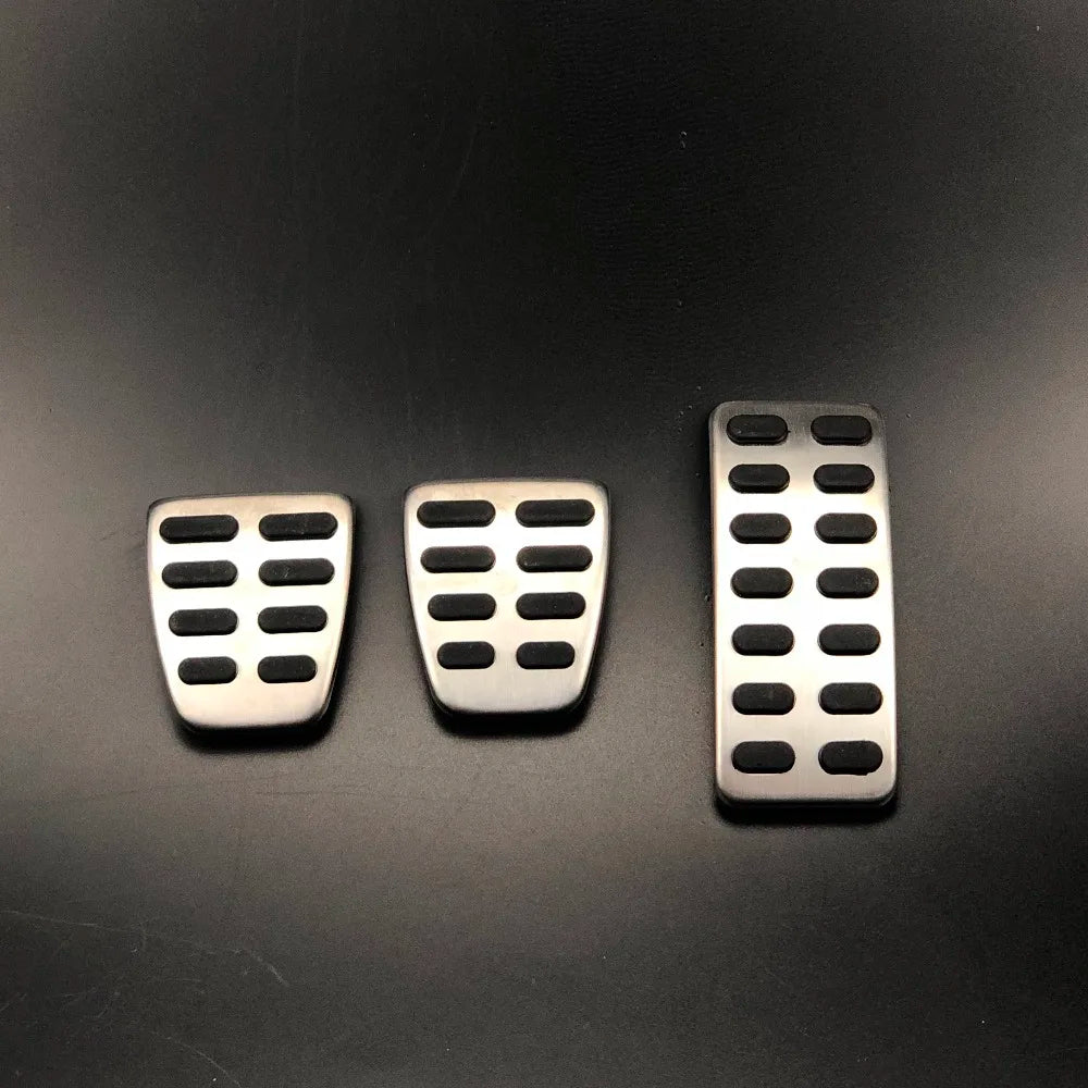 Stainless Steel Car Pedal Cover Pad for Kia K2 Rio SOUL Ray Venga KX3/Hyundai Verna Solaris I20 IX20 IX25 HB20 Creta Car Styling