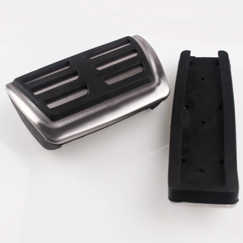 Stainless steel Car Pedal Pads Cover AT case For Audi Q7 SQ7 Porsche Cayenne For VW Touareg
