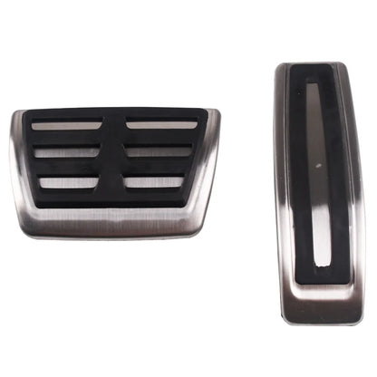 Stainless steel Car Pedal Pads Cover AT case For Audi Q7 SQ7 Porsche Cayenne For VW Touareg